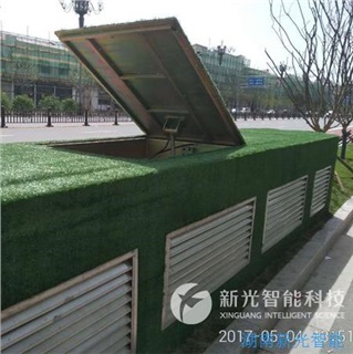 【管廊智能井盖案例】北京市政山西长子县综合管廊自动液压井盖现场8